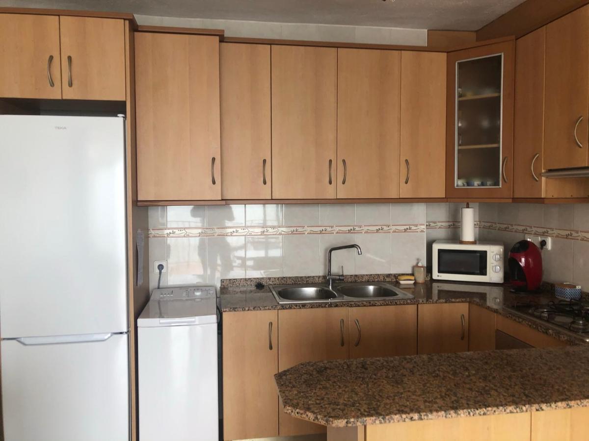 Apartamento En Primera Linea De Mar ซันต์การ์เลสเดลาราปีตา ภายนอก รูปภาพ